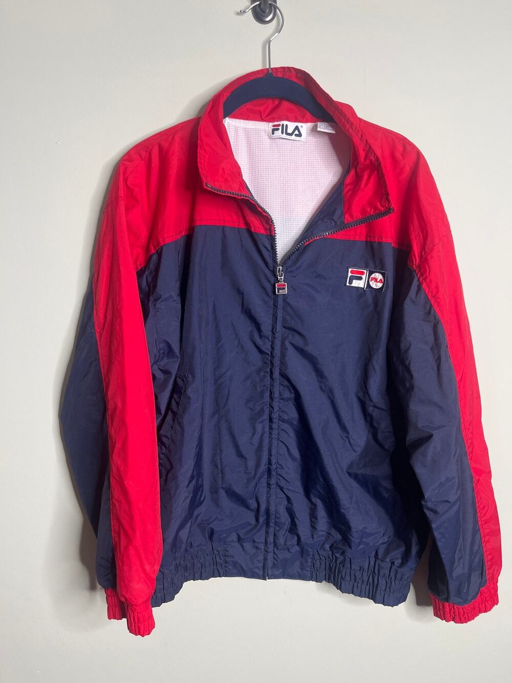 Fila USA Athletics Retro windbreaker Jacket Youth XL